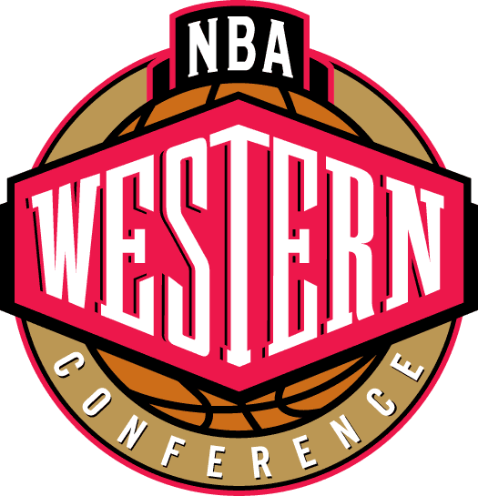 NBA Western Conference logos iron-ons